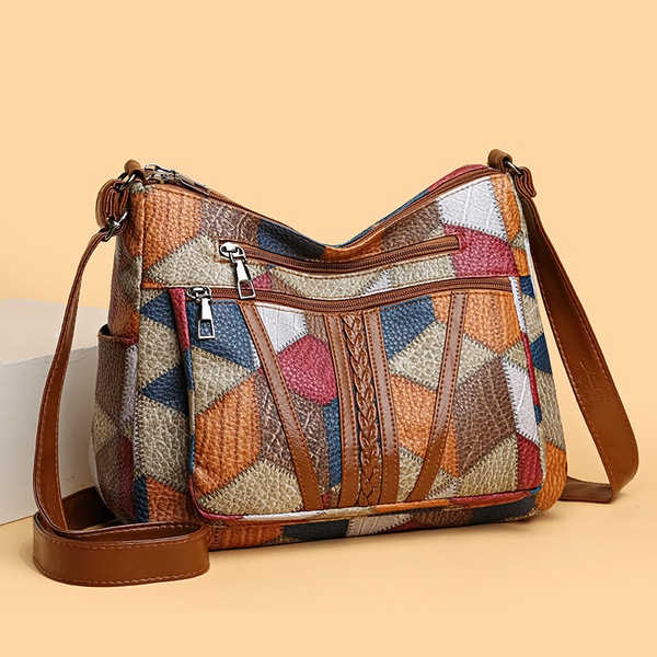 multi-pocket crossbody bag shoulder bag