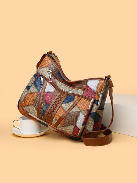 multi-pocket crossbody bag shoulder bag